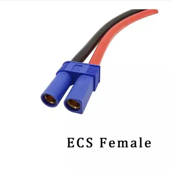Силиконовый кабель EC5 разъем 15/30 см