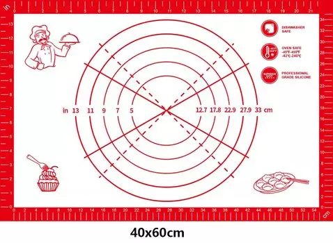 Силиконовый коврик для выпечки buyyes
