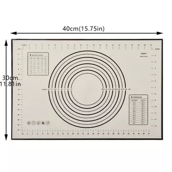 Силиконовый коврик для выпечки CHANSUNRUN 30X40 см