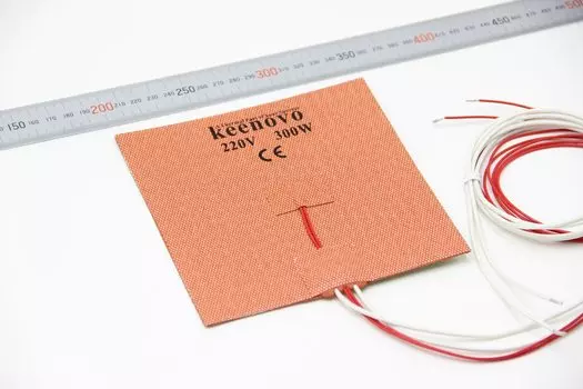 Силиконовый нагреватель Keenovo 150x150 мм для 3D принтера