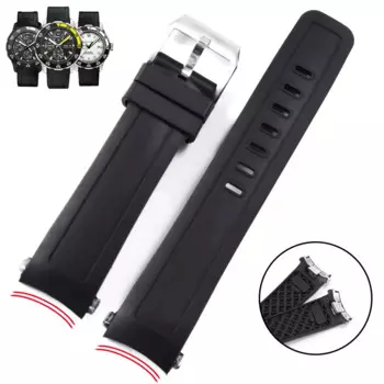 Силиконовый ремешок для часов, подходит для IWC Aquatimer IW356802/376705, быстросъемный резиновый ремешок для часов для мужчин