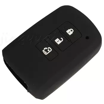 Силиконовый резиновый чехол для автомобильного брелока, защитный чехол для Toyota 2017, Corolla Camry RAV4 Highlander Prado Noah Voxy Grantfire