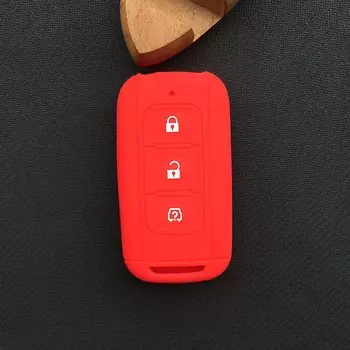 Силиконовый резиновый защитный чехол для телефона, оболочка для автомобиля Dongfeng DFSK 580 DFM AX7, брелок для ключей, аксессуары для дистанционного ключа
