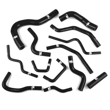 Силиконовый шланг охлаждающей жидкости, Комплект труб радиатора для Honda Civic EP3 02-05, тип R K20A2 (13 шт./комплект)-runsco