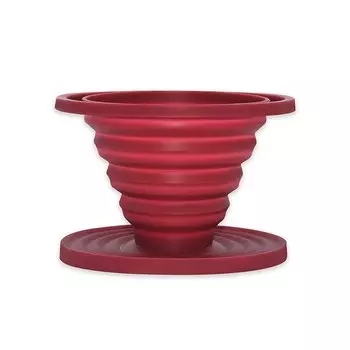 Силиконовый складной фильтр для кофе YTYIN