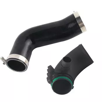 Силиконовый впускной шланг, впускное колено турбонаддува для VW Golf MK7 R Audi 2015 + V8 MK3 A3 S3 TT