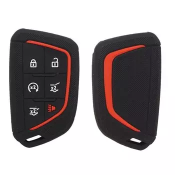 Силиконовый защитный чехол для ключей Cocolockey для Cadillac Escalade 2021 года, 6 кнопок