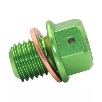 Силовой Магнитный сливной разъем масла, дренажный болт двигателя для Kawasaki KLX 230 /RS KLX250 /S/R KLX300 KLX300R KLX300SM / KDX 200 220 250