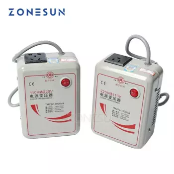 Силовые трансформаторы ZONESUN Mashin 500 Вт, 1000 Вт, 2000 Вт, 3000 Вт, поворот 110 В до 220 В, преобразователь напряжения для бытовой техники, 50 Гц/60 Гц