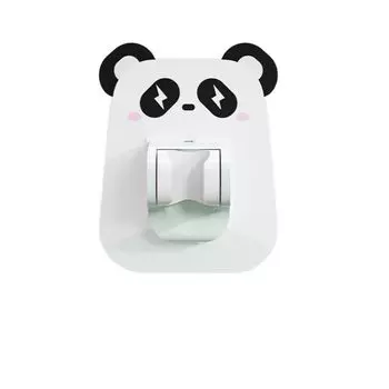 Симпатичный регулируемый настенный держатель для душевой лейки с поворотом на 360 °