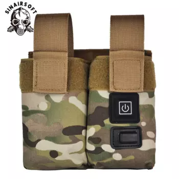 SINAIRSOFT Тактический Двойной Журнал M4 чехол с функцией подогрева чехол для пейнтбола страйкбола винтовки охоты аксессуары