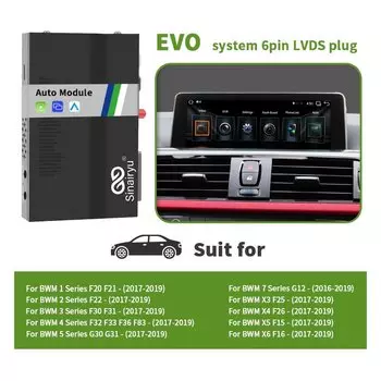 Sinairyu беспроводной CarPlay для BMW NBT 1 2 3 4 5 7 серии X1 X3 X4 X5 X6 F15 F16 F25 F26 F48 F01 F10 F11 F22 F20 F30 F32