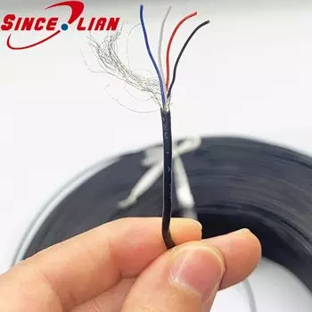 Sincelian UL2851 32AWG экранированный провод из ПВХ 2/4 жилы