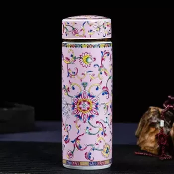 Сине-белая керамическая чайная чашка JINGDE TEA SET