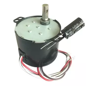 Синхронный двигатель KTYZ, 12 В, 24 В, 110 В, 220 В, 50, 6 Вт, редуктор с постоянным магнитом, скорость 1-110 об/мин, визуализатор с прямым и обратным вращением