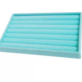 Синие бархатные органайзеры для украшений TREACHI