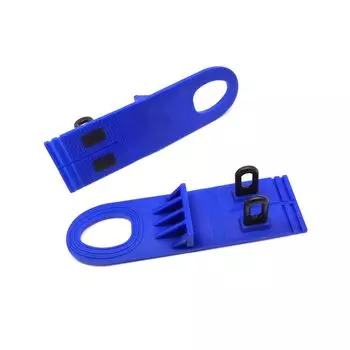 Синие клеевые вкладки с длинным вылетом для удаления вмятин на града, инструменты для ремонта автомобильных пластин Kii