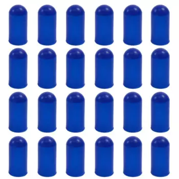 Синие колпачки для светодиодов Evemodel XPT02B 100 шт