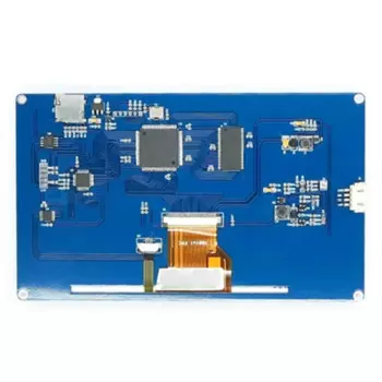 Синий дисплей NX8048T070 7-дюймовый резистивный дисплей HMI с интерфейсом человек-машина Улучшенная серия