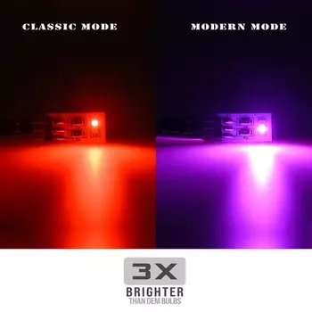 Синий/фиолетовый светодиодный модуль освещения на стойке B для BMW 1 2 3 4 7 серии M2 F87 F20 F21 F22 F30 F31 F34 F32 F33 F01 F02