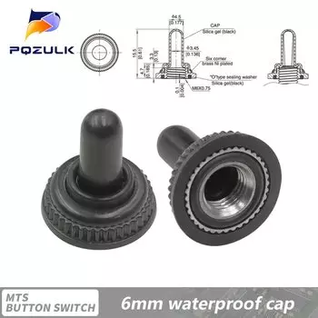 Синие миниатюрные переключатели PQZULK MTS-102