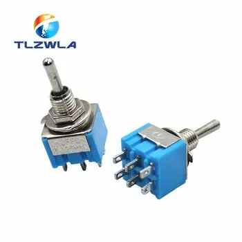 Синий миниатюрный переключатель MTS-203 TLZWLA