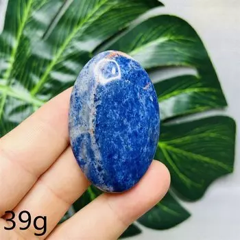 Синий Содалит, YOCO, ручной полировка, камень для дома