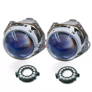 Sinolyn 3,0-дюймовые синие биксеноновые линзы D2S D1S D3S D4S HID для Hella 3R G5, линзы для фар, проектора, автомобильные аксессуары, тюнинг