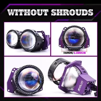 Sinolyn, 3 дюйма, 19000LM, голубые быстрое освещение, автомобильные фары «ангельские глазки», автомобильные фары, проектор для Hella, 3R, быстрое освещение