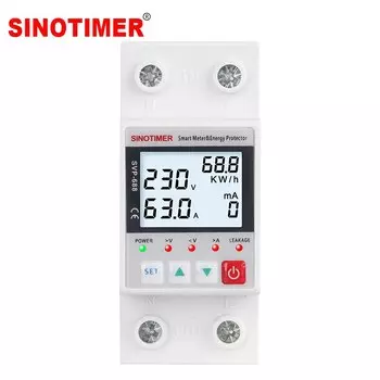 SINOTIMER Многофункциональный измеритель напряжения и тока 230В