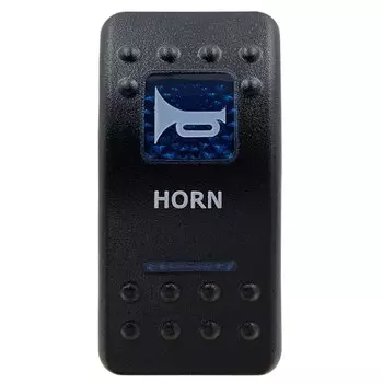 Синяя светодиодная клавишная кнопка, 5 контактов и 7 контактов ВКЛ./ВЫКЛ.