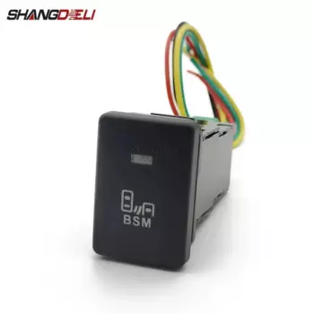 Синяя/зеленая/оранжевая для Toyota Camry Prius Corolla PRADO автомобильная светодиодная лампа BSM кнопка переключателя управления