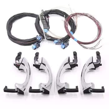 Система бесключевого доступа Kessy, обновленная ручка светильник легким кабелем, жгут проводов для VW T-ROC Skoda Kodiaq Superb MK3 Octavia A7 Golf 7