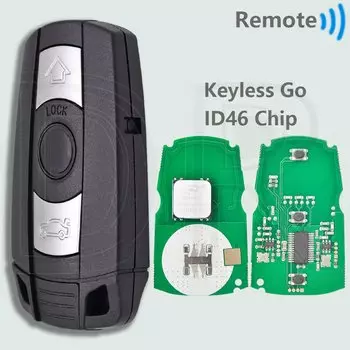 Система DR CAS3 ID46 Чип 315/434/868 МГц Half Smart/Keyless Go Автомобильный дистанционный ключ для BMW 1 3 5 X3 X5 X6 E60 E61 E70 E71 E87 E90 Z4