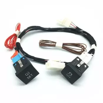 Система контроля давления в шинах автомобиля TPMS, переключатель, ESP OFF, кнопка противоскользящего переключателя и кабель для проводов для VW Golf 6, Jetta 5, MK5, 6, MK6