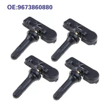 Система контроля давления в шинах с датчиком TPMS 9673860880 для Peugeot 307 T5 308 T7 3008 T84 5008 W24 RCZ T75, 4 шт.