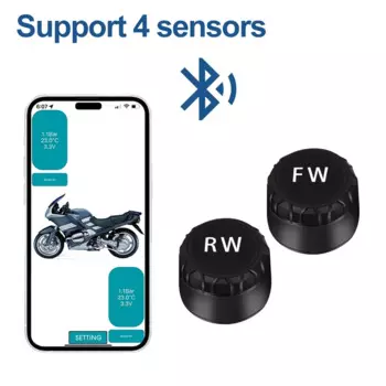 Система контроля давления в шинах, совместимая с Bluetooth, датчики давления в шинах