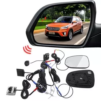 Система контроля слепых зон на автомобильном зеркале заднего вида BSD BSA BSM Радар для парковки детской полосы изменение полосы для Hyundai IX25 2014-2019