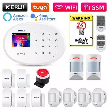 Система сигнализации KERUI W202, WIFI, GSM, комплектация в ассортименте