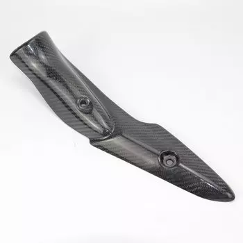 Система выхлопных газов для мотоцикла среднее звено трубы из углеродного волокна теплозащитная крышка Защитная противоожоговая оболочка для Kawasaki Z900 2017-2019