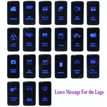 Сисветодиодный светильник ная световая панель 12 В, кнопочный переключатель для Toyota Landcruiser Hilux Prado 120 SERIES 4runner 2003-2009, замена OEM