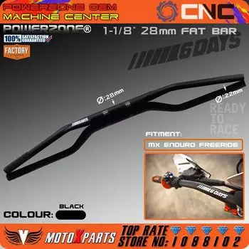 SIXDAYS мотоциклетный руль 1-1/8 дюйма, руль для мотокросса для KTM SX SXF EXC XCW EXCF Freeride Enduro CRF YZF WRF KXF