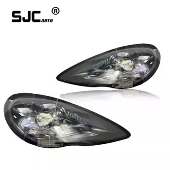 SJC Высокое качество для фар Porsche 970, обновленная светодиодная передняя противотуманная фара 2010-2013, передняя противотуманная фара для panamera 970, без смены бампера