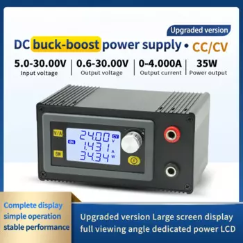 SK35H SK80H DC-DC Buck Boost, преобразователь CC CV 6-36V 5A 80W модуль питания регулируемый, Регулируемый источник питания, солнечный зарядный модуль