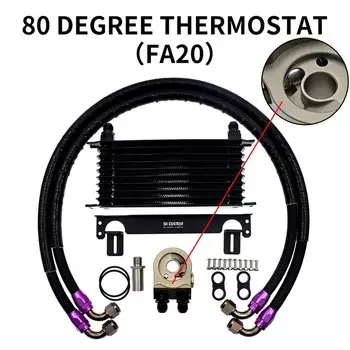 SK CUSTOM для Subaru BRZ ZC6 ZD8 Toyota GT86 ZN6 GR86 ZN8 FA24 FA20 Scion FR-S Комплект масляного радиатора двигателя Модификация автомобиля