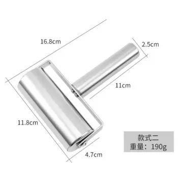 Скалка MOONBIFFY двойная из нержавеющей стали