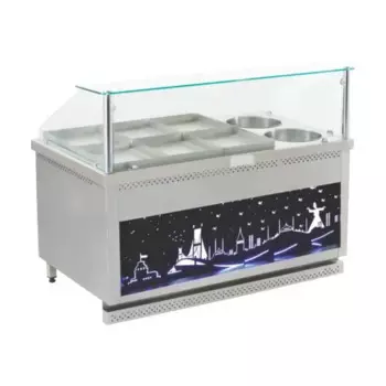 Скамейка для сухой еды HAPPY 4 + 2 Tray (газ)