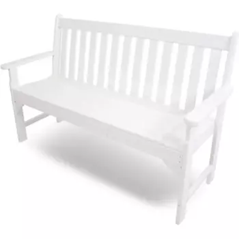Скамейка для виноградника 60 дюймов, белая