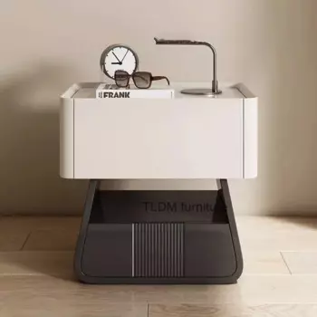 Скандинавская белая прикроватная тумбочка для мобильных телефонов, деревянная полка для хранения, декор, прикроватная тумбочка, скандинавский обеденный стол De Nuit, мебель для дома, спальни