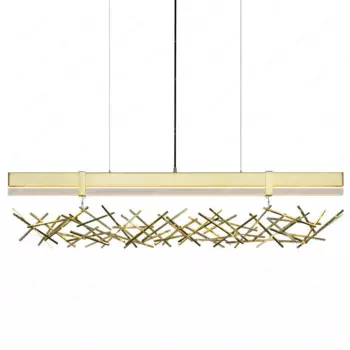 Скандинавская светодиодная люстра размером 110 В/220 В с подсветкой